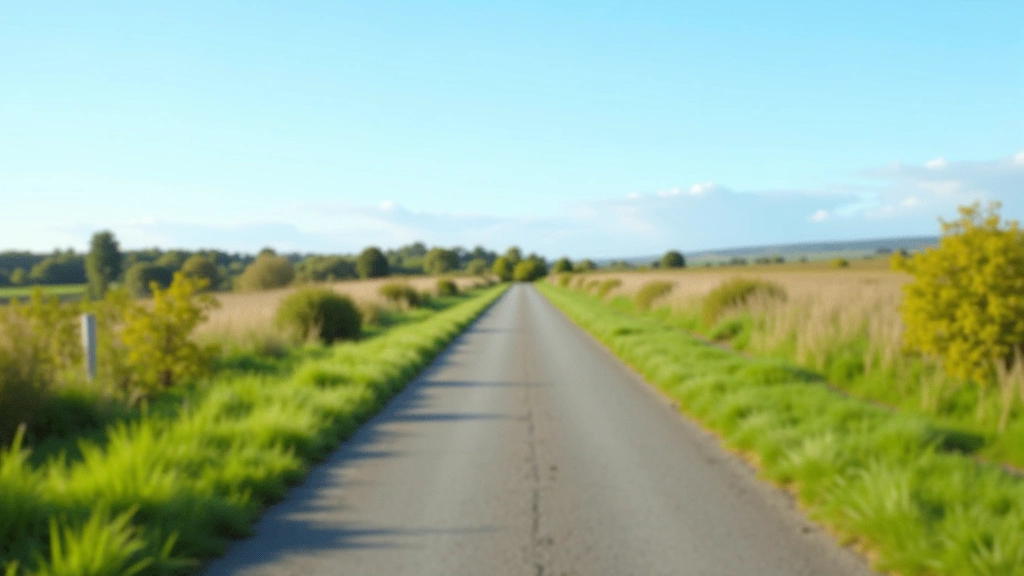 Scenic Irish greenway with proper cycling infrastructure, flat terrain, and beautiful countryside views ideal for senior cyclists